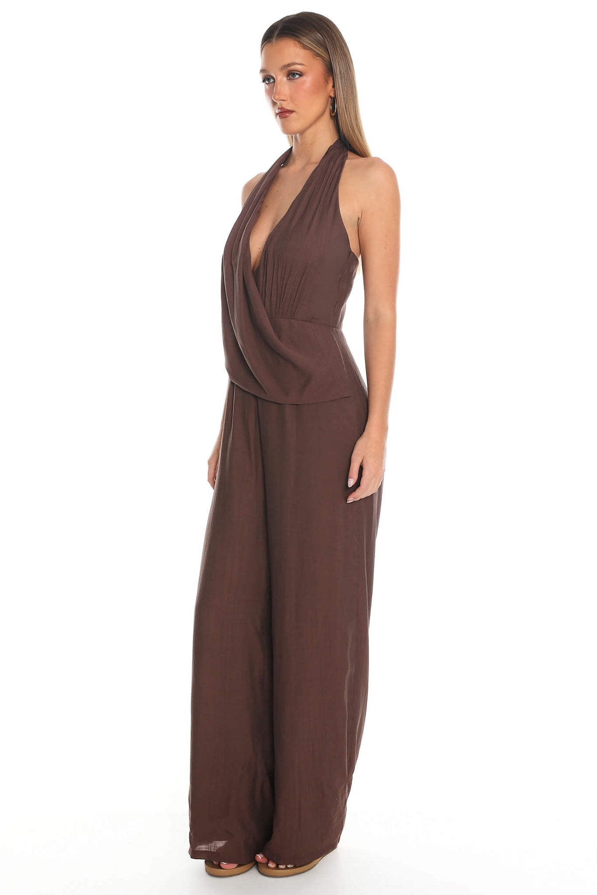 BENTLEY JUMPSUIT -CHOCOLATE