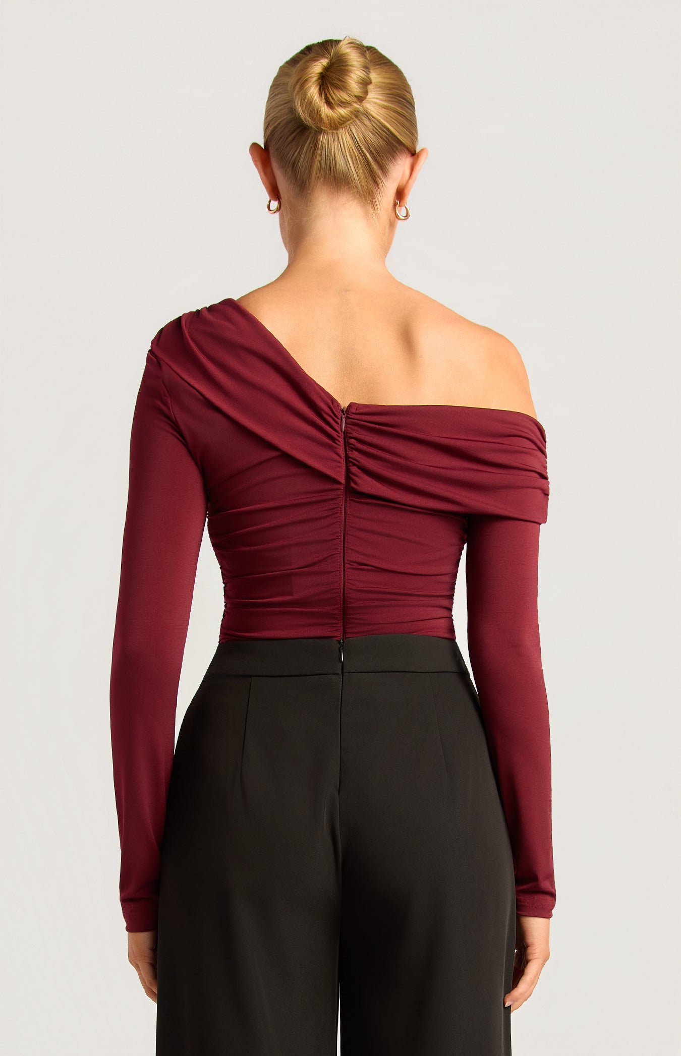 EMMERSON TOP -MERLOT