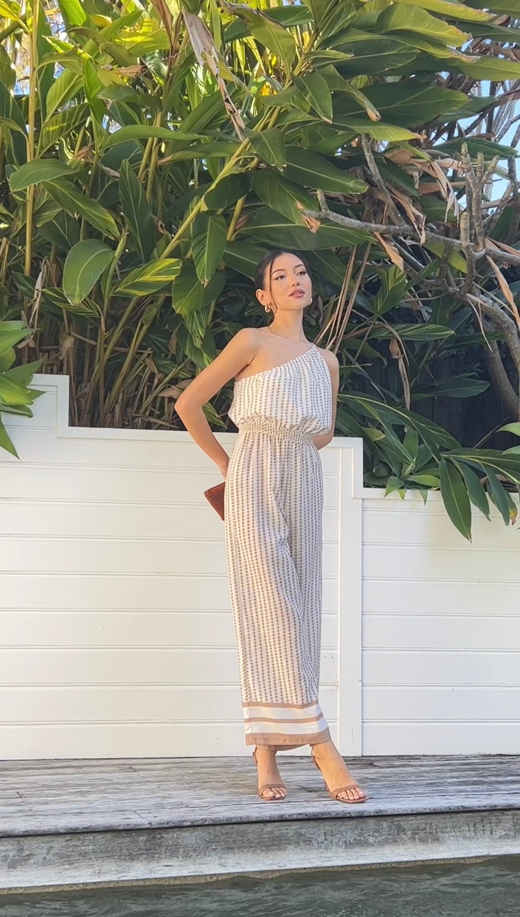 BALONCO JUMPSUIT -WHITE