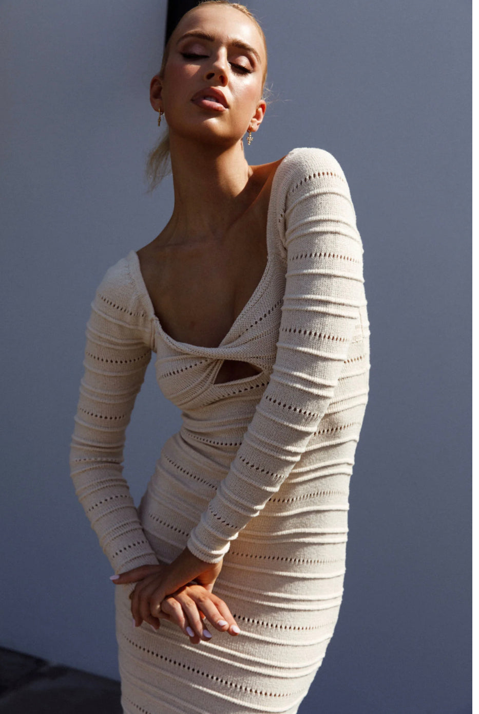 ARIEL MAXI DRESS -OAT