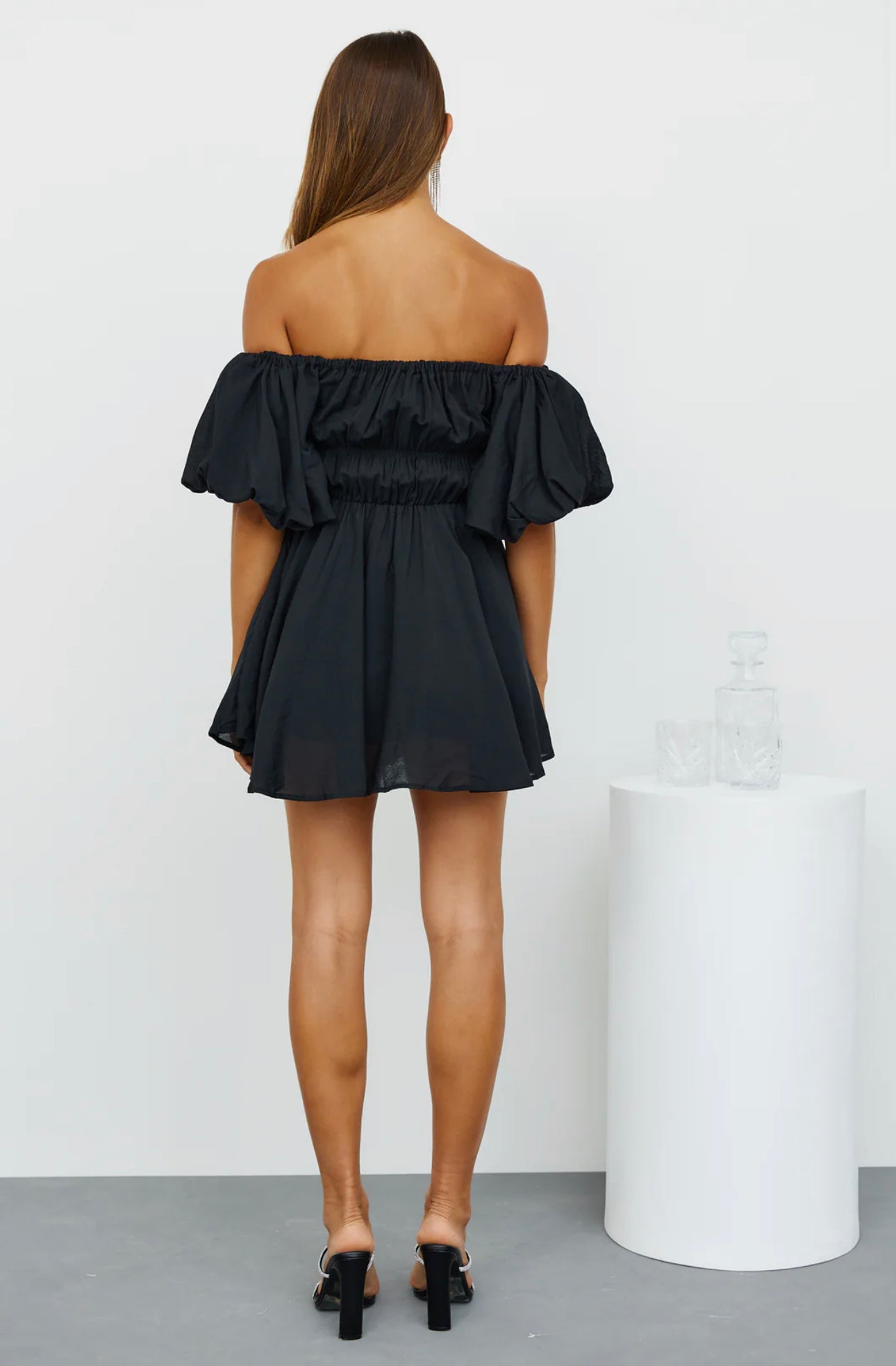 KIRRA MINI DRESS -BLACK