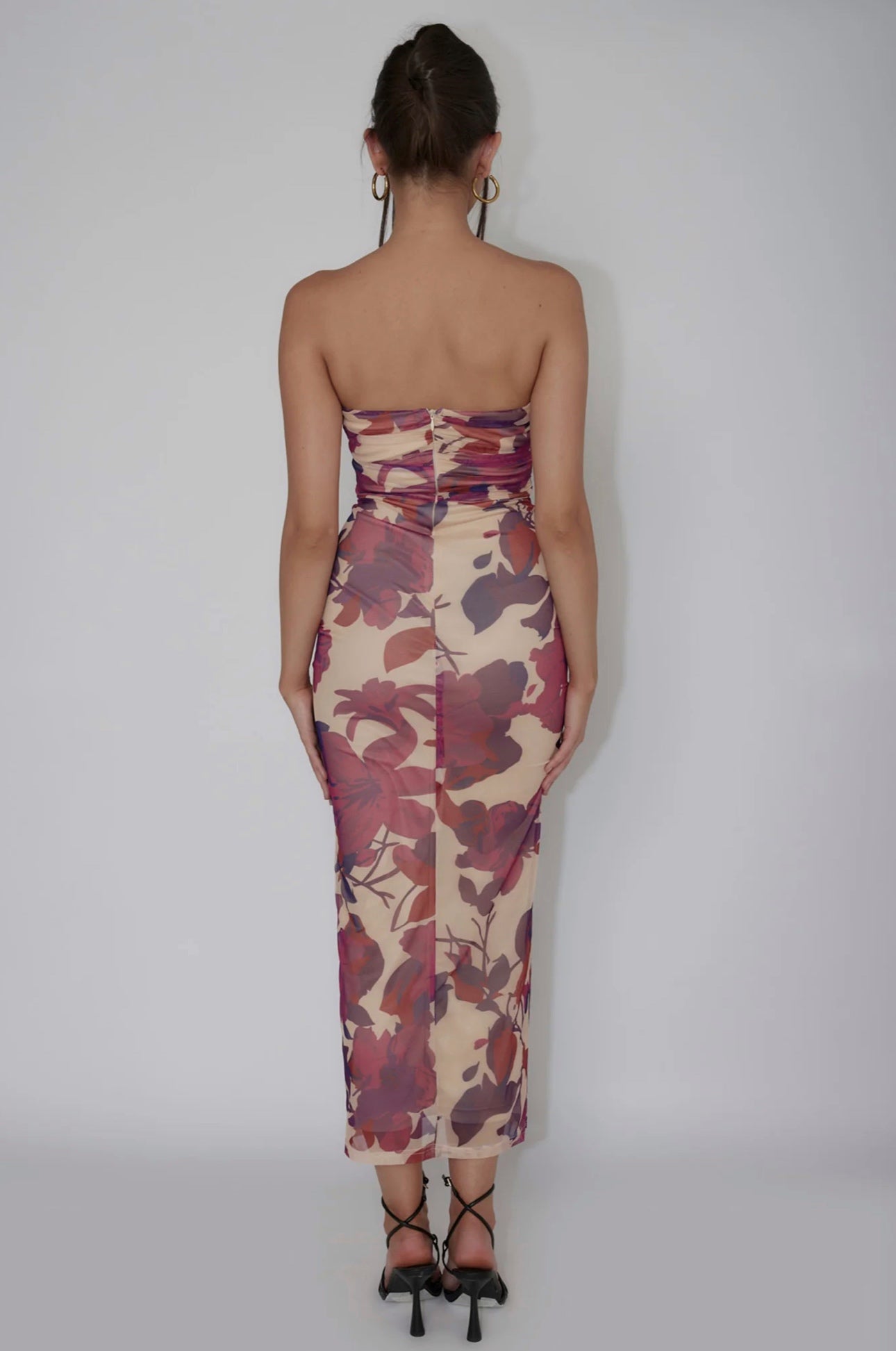 TALLULAN MAXI DRESS -PLUM