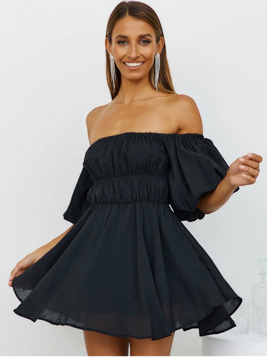 KIRRA MINI DRESS -BLACK