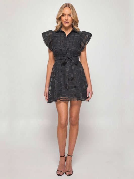 DOLLY MINI DRESS -BLACK