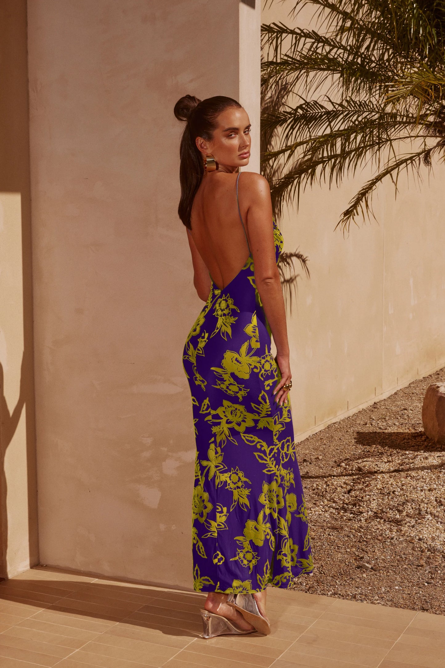 PRETORIA MAXI DRESS -VIOLET