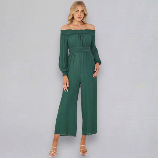 JENNIE JUMPSUIT -GREEN