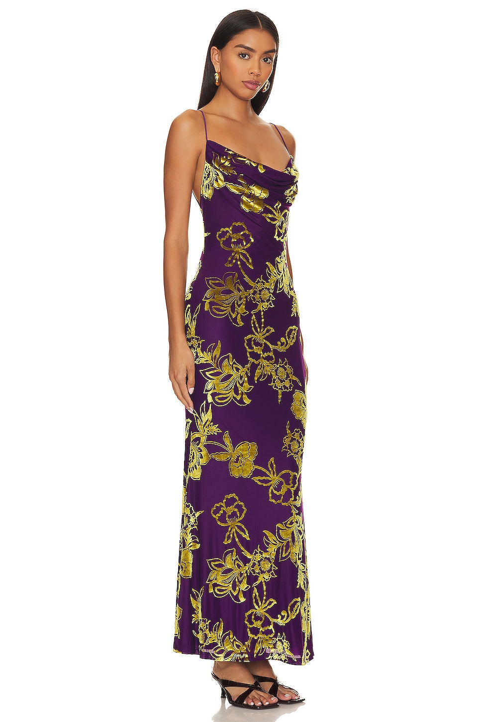 PRETORIA MAXI DRESS -VIOLET