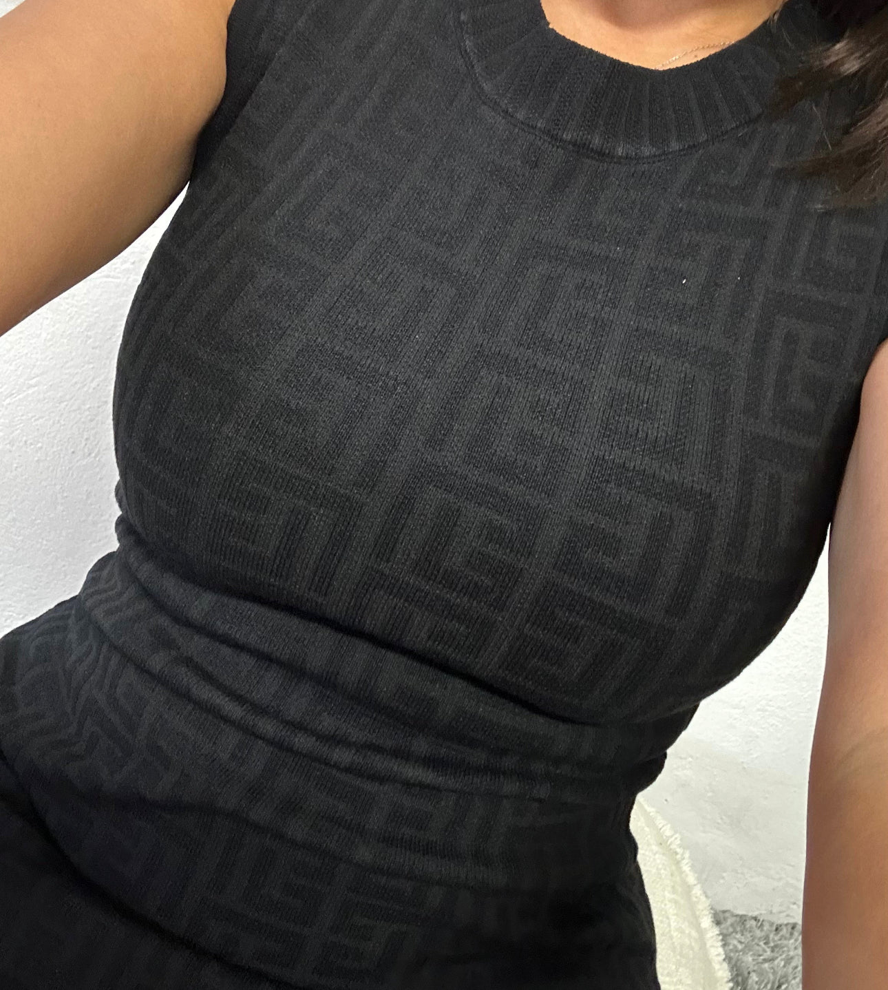 AMALIA MINI DRESS -BLACK