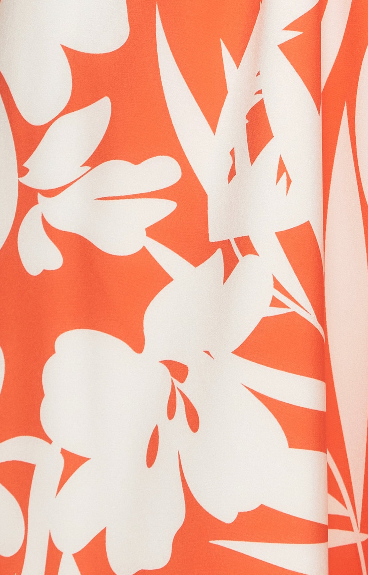 LISA MIDI DRESS -ORANGE TROPICAL