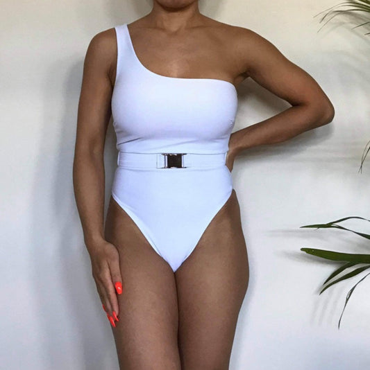 WISH ONE PIECE SWIMWEAR -WHITE