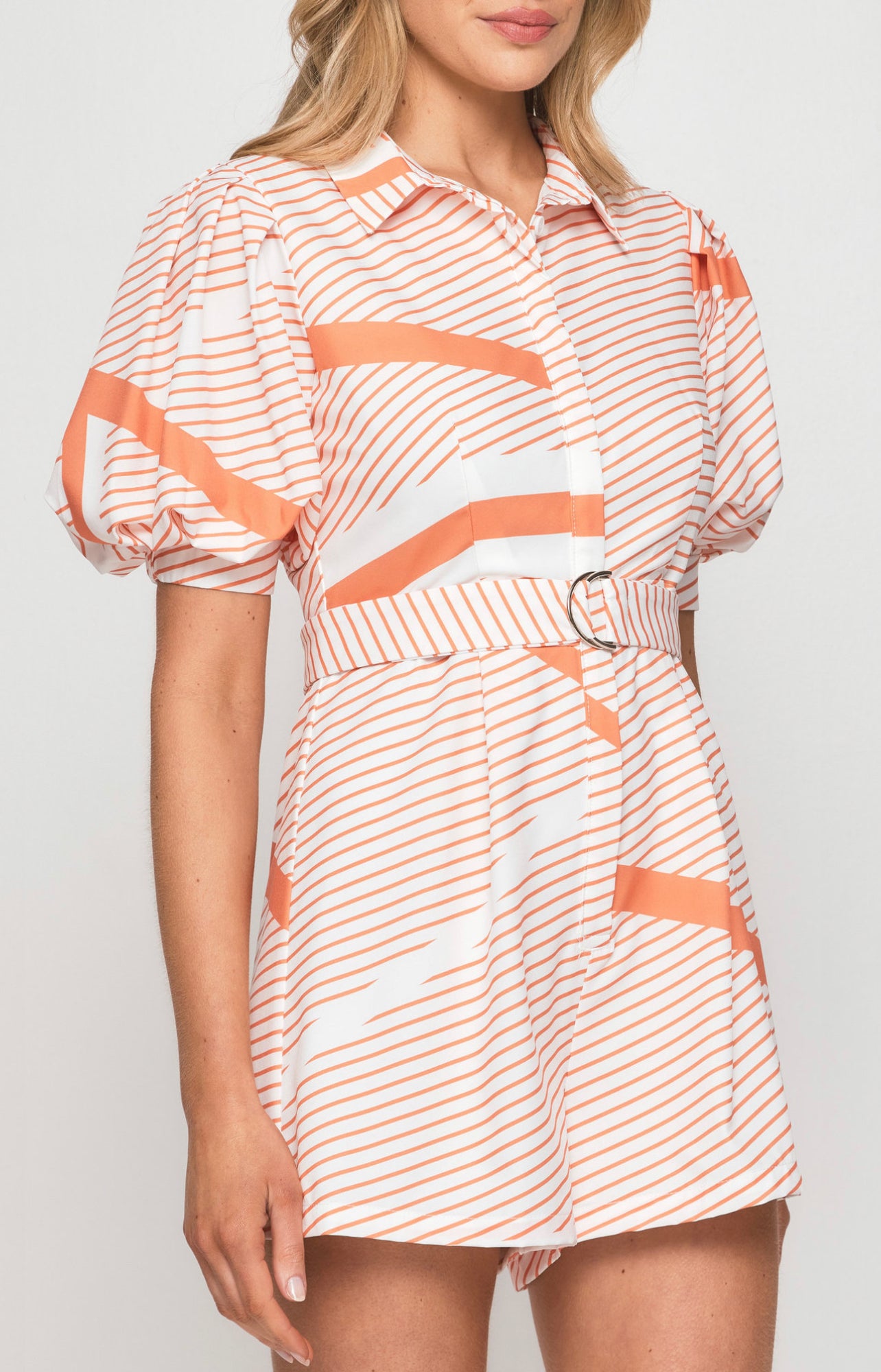 ZIGGY PLAYSUIT -ORANGE