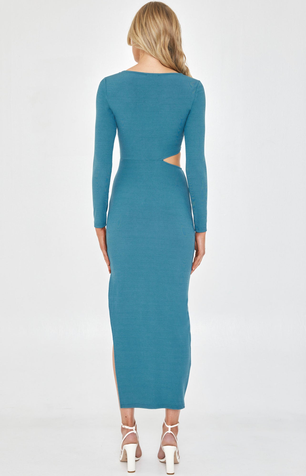 CECE MAXI DRESS -BLUE