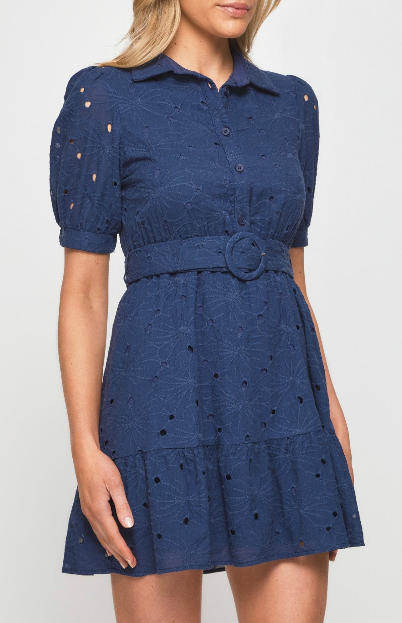 KELLY MINI DRESS -NAVY