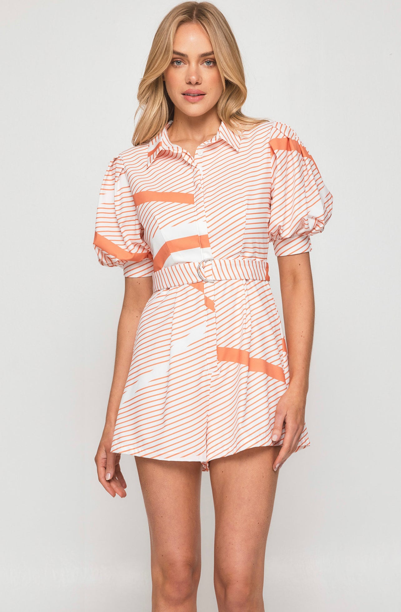 ZIGGY PLAYSUIT -ORANGE